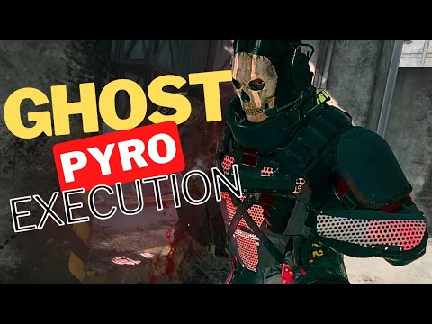 Unleashing the Fiery Fury:Ghost Pyro Skin & 3RD PERSON Finishing Moves in Modern WarfareII & Warzone