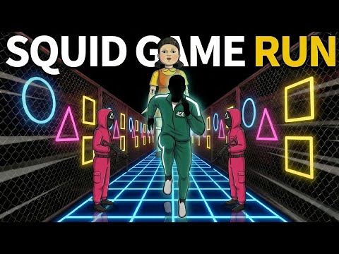 Immersive Interactive Warm-up | 🔴POV SQUID GAME RUN🔺 | Viral Challenge | Fun Workout |Party Game