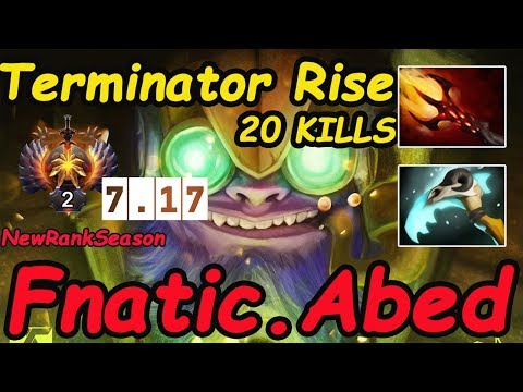 Fnatic.Abed THE TERMINATOR RISE [Tinker] EPIC Piano Finger SEARank | Dota2 7.17