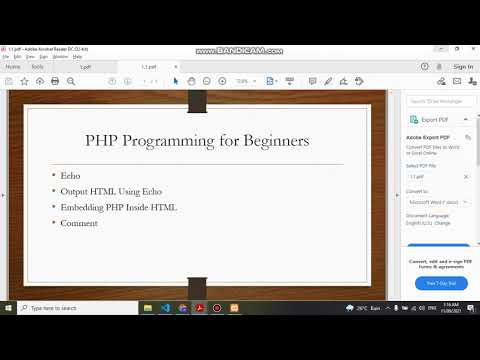 Beginner Php Tutorial 2 Echo Html Embed Php Inside Html