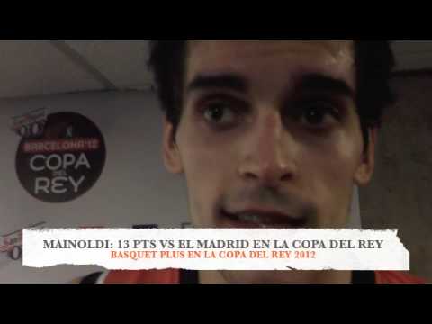 Leo Mainoldi: 13 puntos vs. Real Madrid en la Copa del Rey