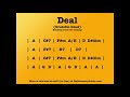 Deal  (Grateful Dead) 10 Minute Backing Track