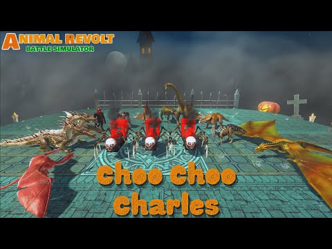 Choo Choo Charles Attacks Everyone ❗❗ Animal Revolt Battle Simulator