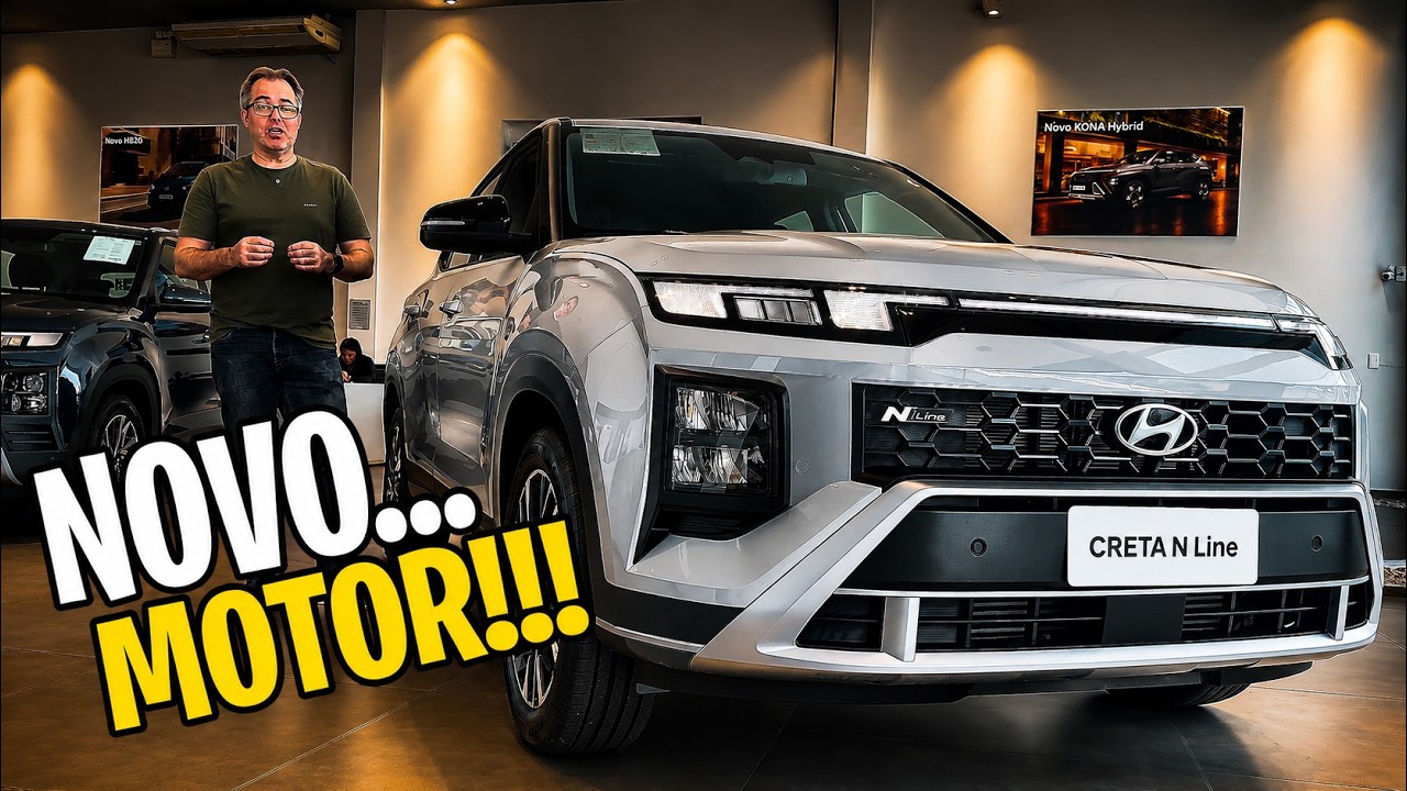 Novo Creta N Line 2027: O que mudou no motor?