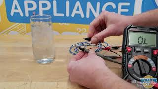 Testing a Sub-Zero Refrigerator Thermistor Using a Glass of Ice Water