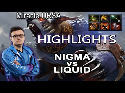 Miracle Ursa Pro Gameplay Highlights (Nigma vs Liquid) Beyond Epic League