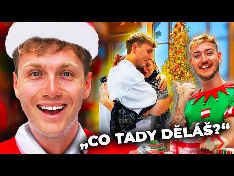 PŘEKVAPILI JSME RODINU NA VÁNOCE! (Nikdo nás nečekal) 😱