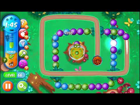 Marble Woka Woka Level 66 - NO BOOSTERS 🐢 | SKILLGAMING ✔️