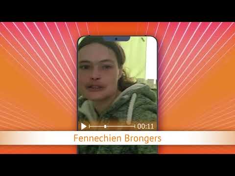 TV Oranje app videoboodschap - Fennechien Brongers