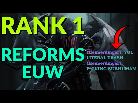 Rank 1 Pyke meets the most TOXIC EUW Player EVER?