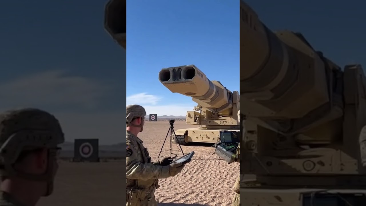U S  Army Ion Cannon Test Fire