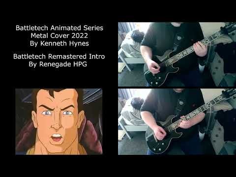 Battletech Animated Series Metal Cover 2022