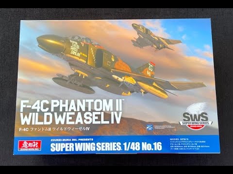 Zoukei-Mura F-4C Phantom II Wild Weasel IV, 1:48 finished project - quick look!