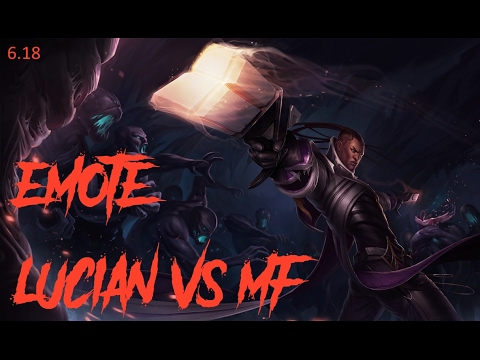 Emote Lucian vs Miss Fortune ADC [Patch 6.19]