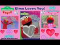 Sesame Street ️ ELMO LOVES YOU ️ DVD Opening Closing