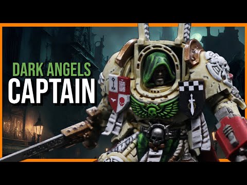 Kitbashing a DARK ANGELS Terminator Captain