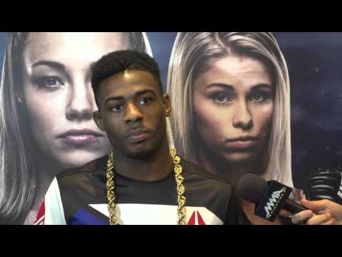 UFC FIGHT NIGHT 80 - Aljamain Sterling after submission win: "Maybe I can get a real gold chain now"