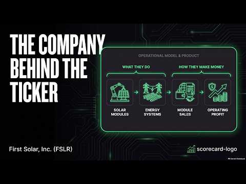 First Solar, Inc. (FSLR) Business Overview