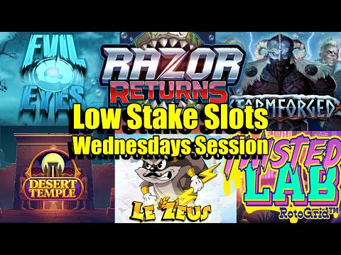 Thumbnail for video: 28 Bonus Buys, Desert Temple Super, Flock Me Super, Le Zeus, Razor Returns & So Much More