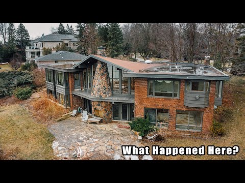 Millionaires Stunning $4.9 Million Dollar Abandoned Lake Front Dream Home!