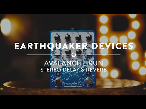 EarthQuaker Devices Avalanche Run Stereo Delay & Reverb | Reverb Gear Demo