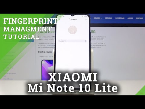 How to Set Up Fingerprint on XIAOMI Mi 10 Lite 5G – Add Screen Lock