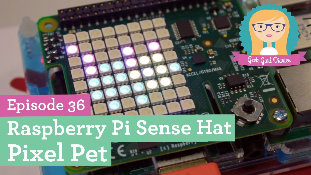 Raspberry Pi Sense HAT Pixel Tutorial