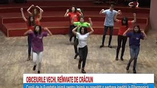 Obiceiurile vechi, reînviate de Crăciun de copiii Fundației ”Inimă pentru Inimă”