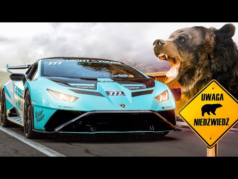 I Took Huracan STO to Romania | Meeting Bear | Transfagarasan Road