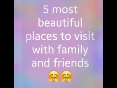 5 most beautiful places to visit||Samreen Dhillon