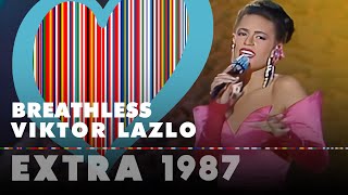 BREATHLESS - VIKTOR LAZLO (1987 ESC Opening - Eurovision OLD Extra)