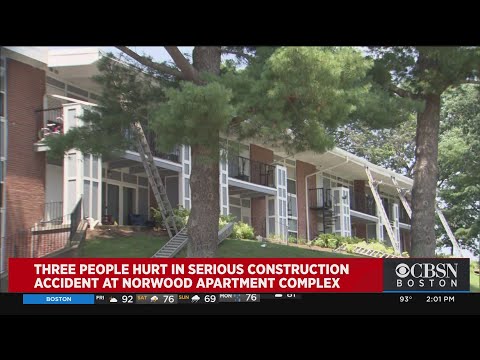 3 Hurt In Serious Construction Accident At Norwood Apartment Complex