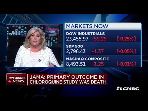 Coronavirus: Researchers cut chloroquine study short after 'primary outcome' was death