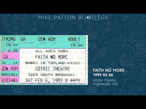 1993/02/06 Faith No More - Gothic Theatre, Englewood, CO, USA