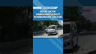 Download lagu Viral Video Ambulans Salip Rombongan Jokowi di Kaltim, Begini Reaksi Presiden dari Dalam Mobil mp3
