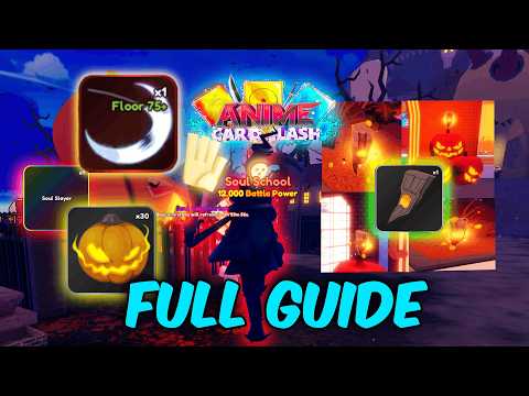 Complete HALLOWEEN UPDATE GUIDE in Anime Card Clash! (All Rewards + Best Farming Method)