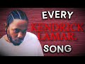 Every Kendrick Lamar Song Ranked