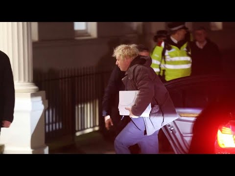 Ex-premier Boris Johnson arrives at UK Covid inquiry | AFP