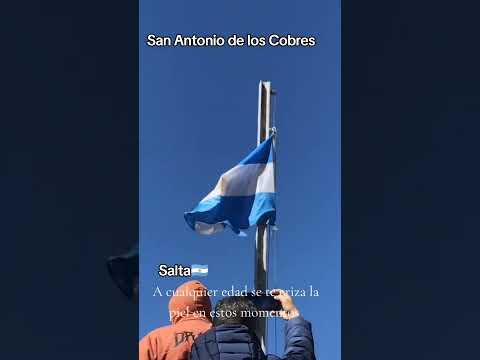 Se eriza la piel cuando te elevas en lugares tan lejanos. San Antonio de los Cobres. Salta.