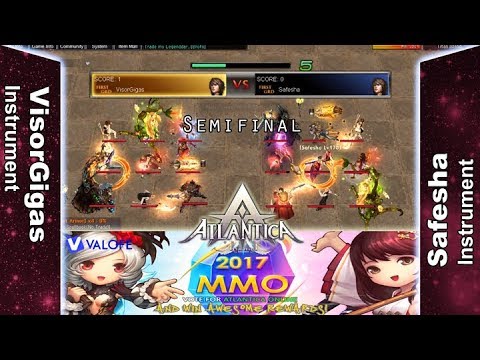 Titan 10/12/2017 AM: Semifinal - VisorGigas vs Safesha - Atlantica Online