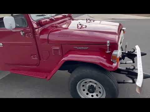 1978 Toyota HJ45 Land Cruiser Diesel Pickup Truck - Clip 2