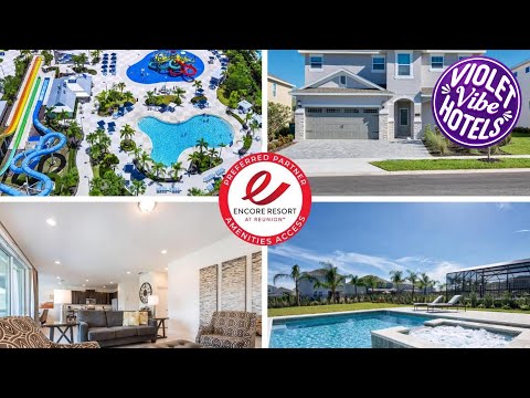 Outstanding Home With Private Pool Near Disney With Waterpark & Resort Access At Encore Resort - 773