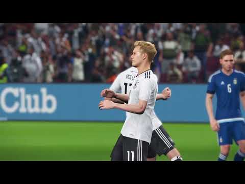 PRO EVOLUTION SOCCER 2018 DEMO Deutschland vs Argentinien  Let's Play #1