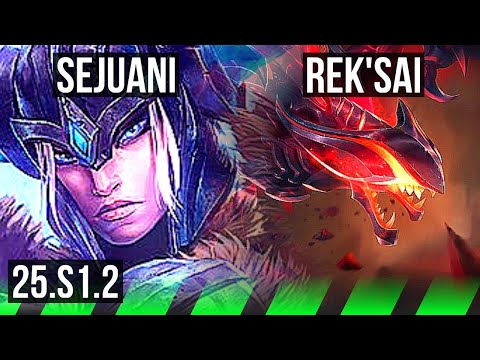 SEJUANI vs REK'SAI (JGL) | KR Master | 25.S1.2