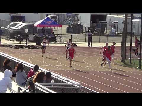 JVB 200m Heat 3 vs Marina 4-12-18 - Los Alamitos Boys