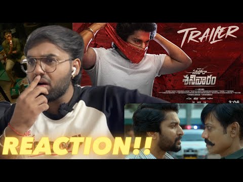 Saripodhaa Sanivaaram, A FREAKING MAD SHOW!! ( REACTION!! )