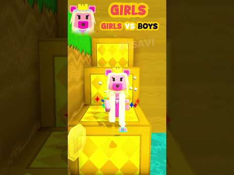 Girls vs Boys Super Bear Adventure #superbearadventure