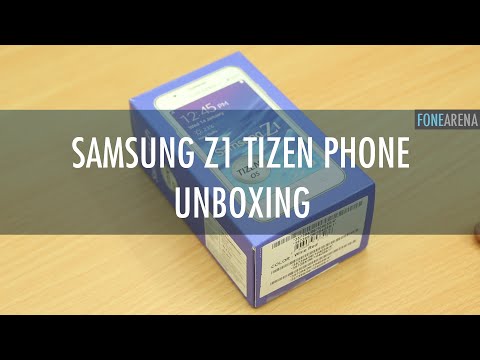 Samsung Z1 Unboxing - Tizen OS SmartPhone