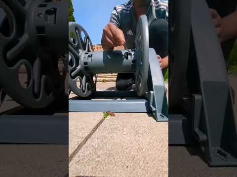 Yardwork Reel Hose Installation