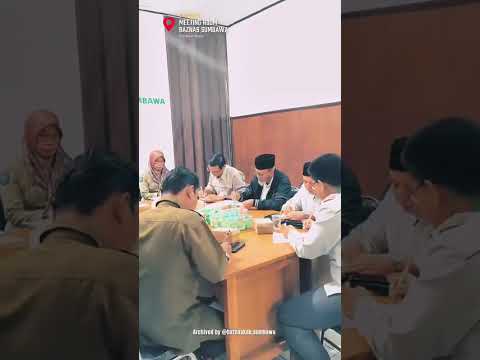 Rapat Koordinasi Pengoptimalan ZIS di Kabupaten Sumbawa tahun 2026